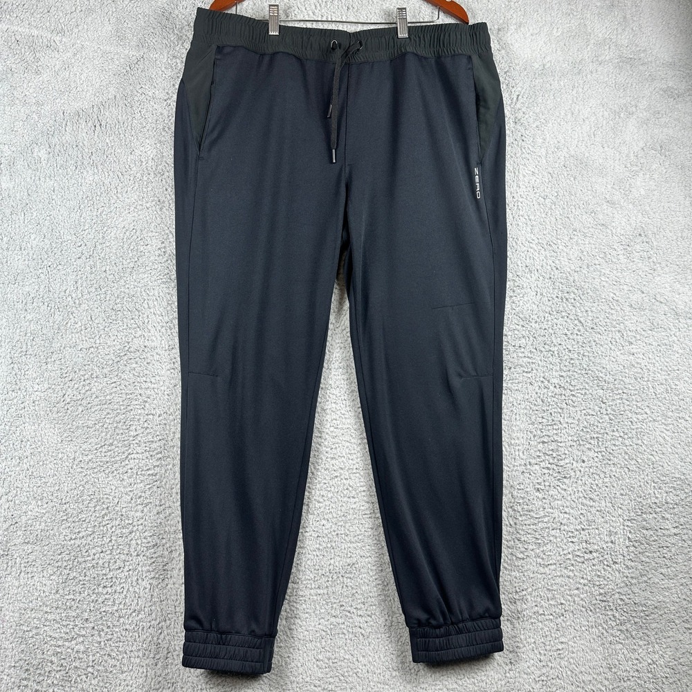 Zero Restriction Jogger Pants Mens XXL Black‎ Athletic Golf Stretch Performance